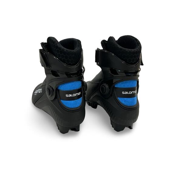 Salomon Junior Skate Cross Country Boots S Race Skiathlon 3.5 EU 35.5 Black SNS - Picture 5 of 7